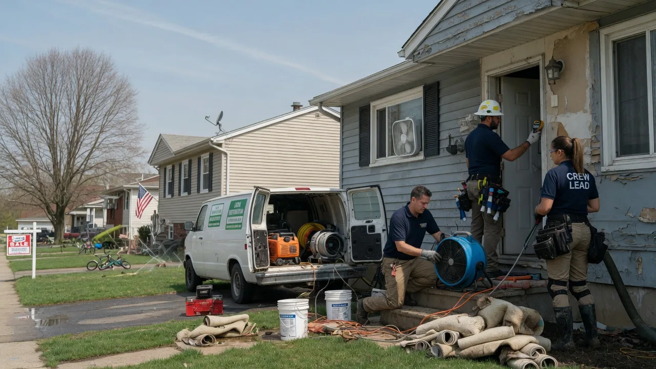 Flood Cleanup in North Vernon, IN near me