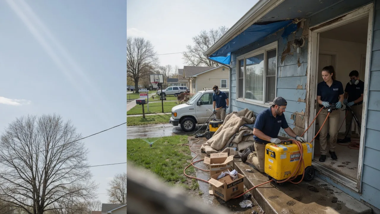 Basement Flood Cleanup in North Vernon, IN near me